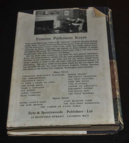 The Gold Slippers by Frances Parkinson Keys - 1958 First Edition