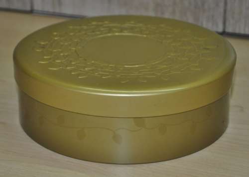 Contemporary, collectible embossed Woolworths Biscuit Tin