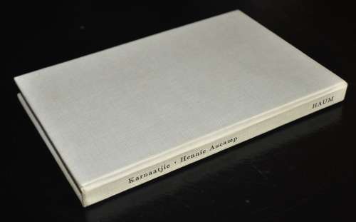Karnaatjie Reissketse en Essays deur Hennie Aucamp 1968 First Edition Hardcover