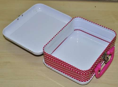 Contemporary Collectible Hello Kitty with Balloons Tin Lunch Box Licensed by Sanrio 2012