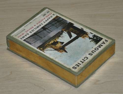 Vintage Piatnik and Wien `Famous Cities` A Happy Families Game Nr. 287 - Made in Austria