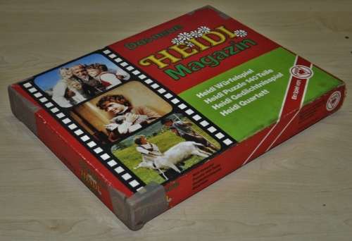 Vintage, Collectible Das Neue Heidi Magazin 4-in-1 Game Box by ASS (German)