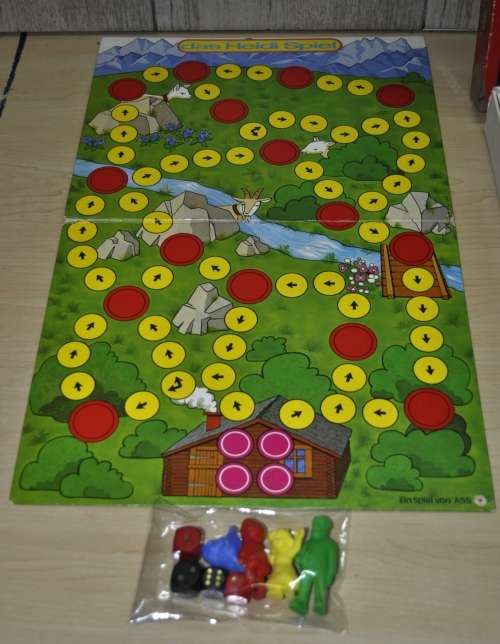 Vintage, Collectible Das Neue Heidi Magazin 4-in-1 Game Box by ASS (German)