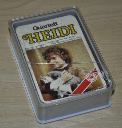 Vintage, Collectible Das Neue Heidi Magazin 4-in-1 Game Box by ASS (German)