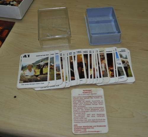 Vintage, Collectible Das Neue Heidi Magazin 4-in-1 Game Box by ASS (German)