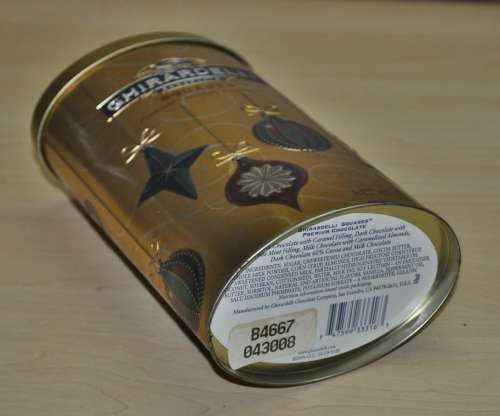 Contemporary, Collectible Ghirardelli Chocolates Squares Tin