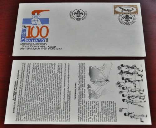Mafikeng Centenary Scout Camporee March 1985 First Day Cover