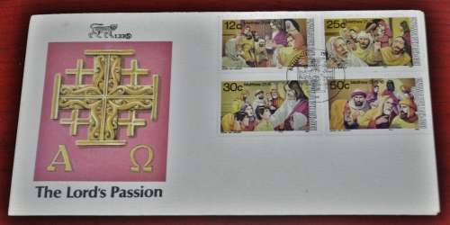 The Lord`s Passion Bophuthatswana 1985 First Day Cover