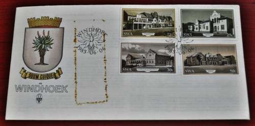 Old Buildings in Windhoek 1985 First Day Cover