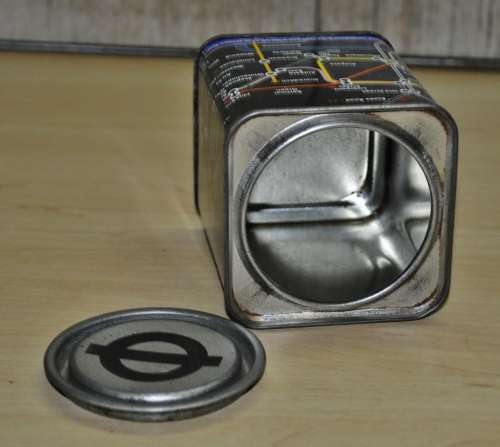 Vintage, Collectible Underground Earl Grey Tea Tin