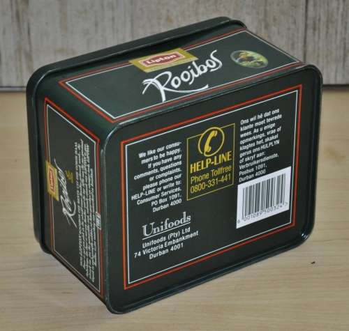 Collectible, Contemporary Lipton Premium Select Tea Caddy Tin