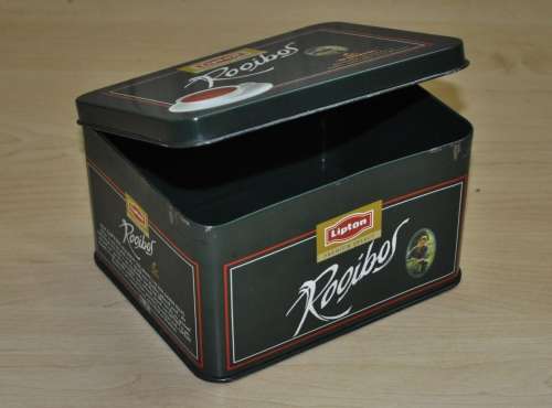 Collectible, Contemporary Lipton Premium Select Tea Caddy Tin
