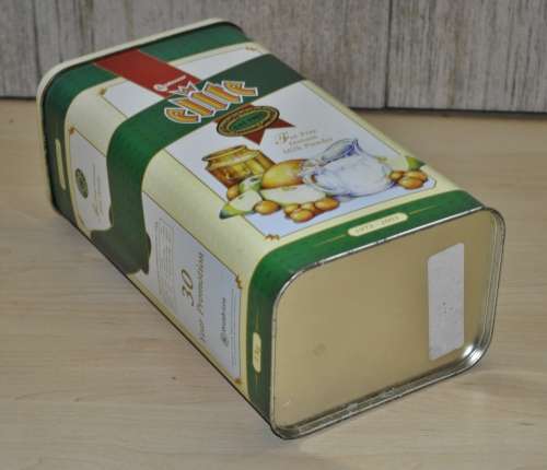 Collectible, Vintage Clover Elite Fat Free Instant Milk Powder Tin (1 Kg)
