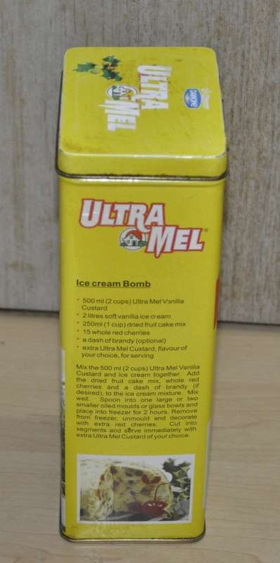 Vintage, Collectible Danone Ultra Mel Custard Tin