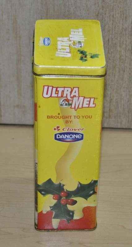Vintage, Collectible Danone Ultra Mel Custard Tin
