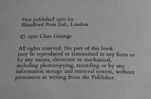 Brasses and Brass Rubbings by Clare Gittings (SBN 713705205)