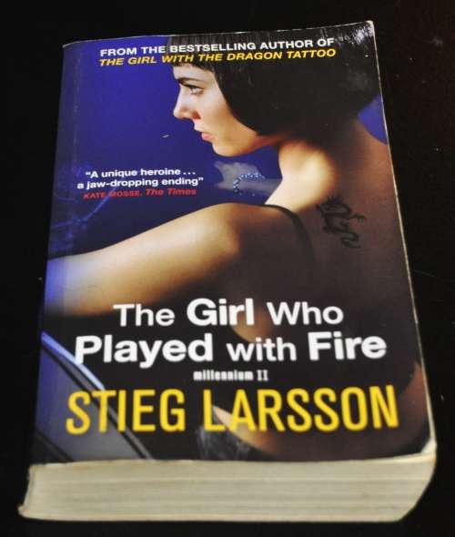 The Girl who Played with Fire  by Stieg Larsson (ISBN 9781906694180)