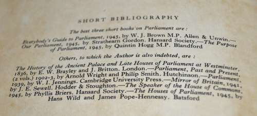 The House of Commons by Martin Lindley (1948)