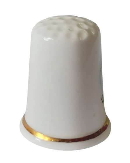Collectible Vintage Isle of Skye China Thimble - made in England by Sampson Souvenirs Ltd