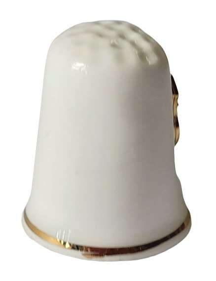 Collectible Vintage German Porcelain Thimble - Potsdam