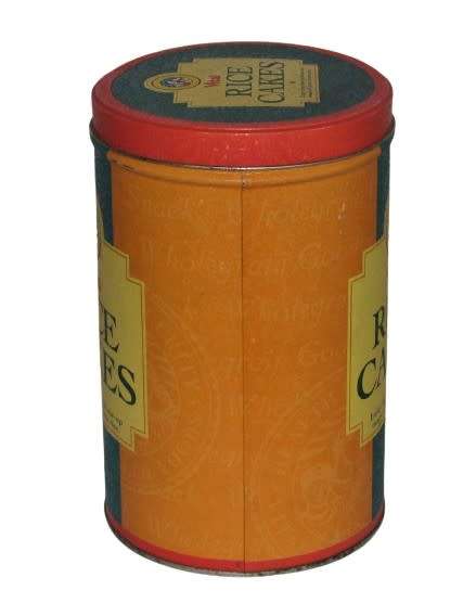Vintage Collectible Vital Rice Cakes Tin