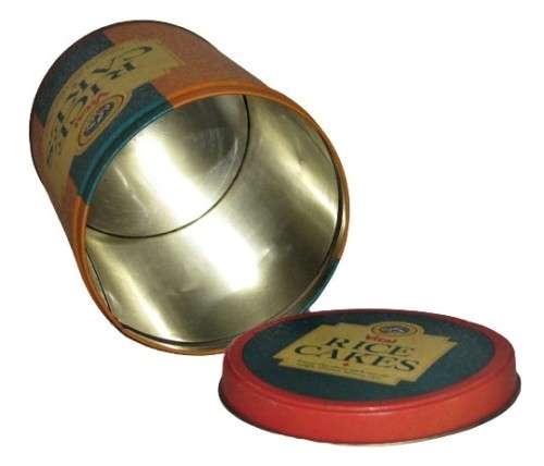 Vintage Collectible Vital Rice Cakes Tin