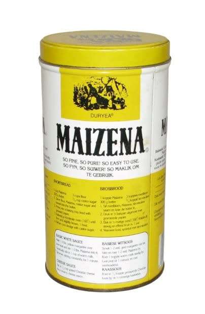 Collectible Maizena Cornflower Tin c1994 30 Year Commemorative