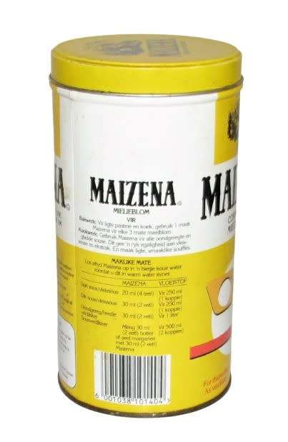 Collectible Maizena Cornflower Tin c1994 30 Year Commemorative