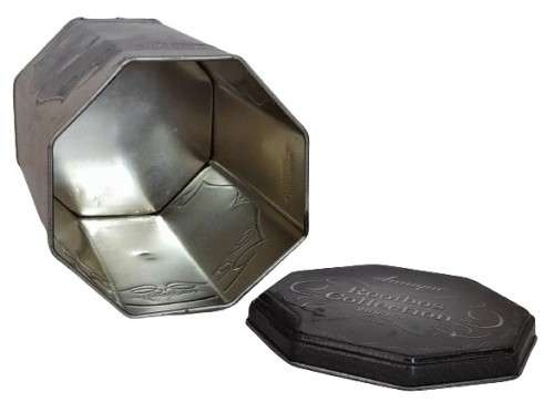 Collectible Hexagonal Annique Rooibos Collection 2003/1 Tea Caddy Tin