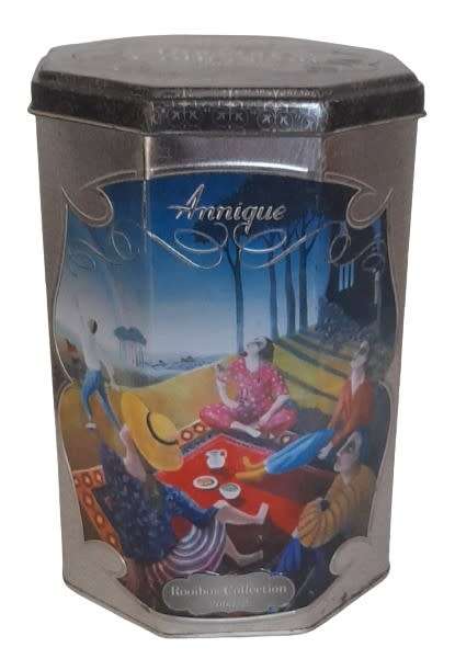 Collectible Hexagonal Annique Rooibos Collection 2003/2 Tea Caddy Tin