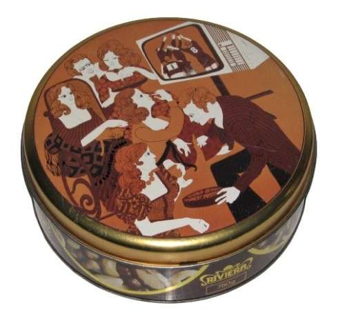 Retro, Collectible Riviera Mixed Nuts Tin