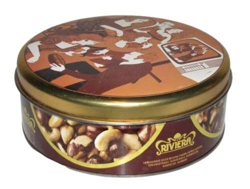 Retro, Collectible Riviera Mixed Nuts Tin