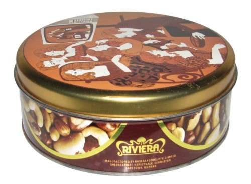 Retro, Collectible Riviera Mixed Nuts Tin