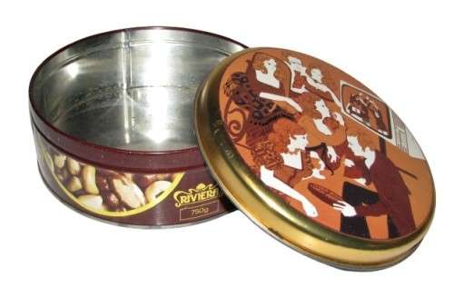 Retro, Collectible Riviera Mixed Nuts Tin