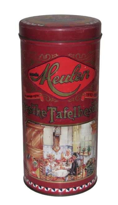 Rare, Collectible vintage Jubilee Tin 75th Anniversary (1910-1985) c1985
