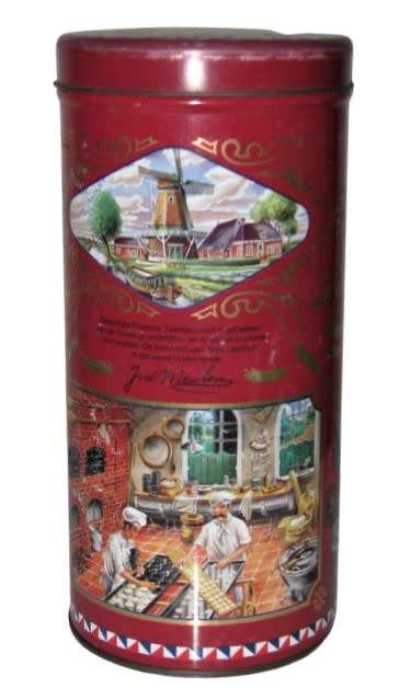 Rare, Collectible vintage Jubilee Tin 75th Anniversary (1910-1985) c1985