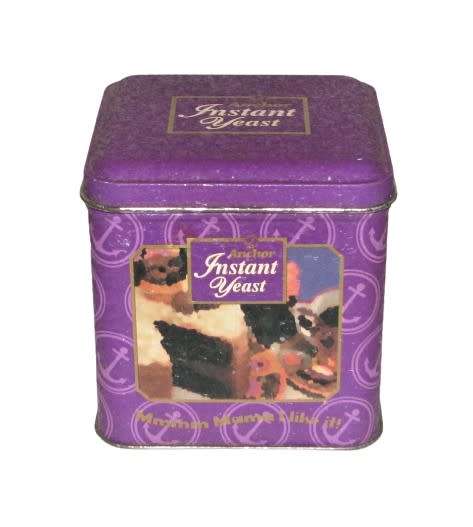 Vintage, Collectible Anchor Instant Yeast Storage Tin