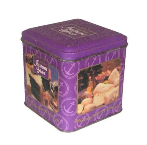 Vintage, Collectible Anchor Instant Yeast Storage Tin