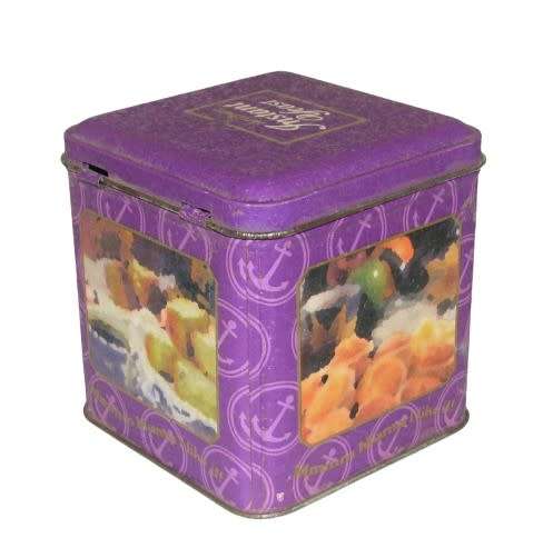 Vintage, Collectible Anchor Instant Yeast Storage Tin