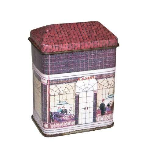 Vintage, Collectible Miniature Tin - Casino