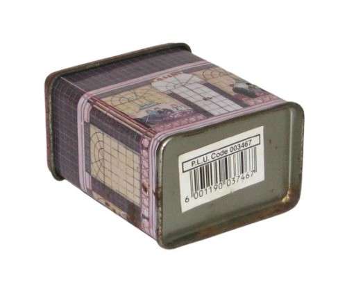 Vintage, Collectible Miniature Tin - Casino
