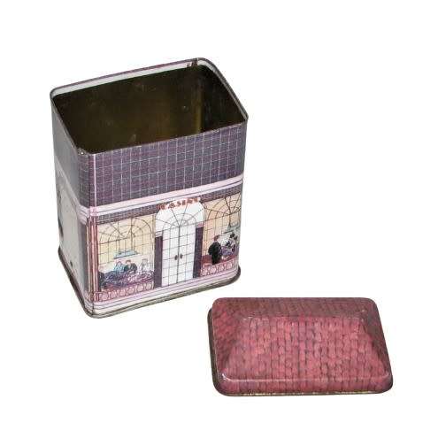 Vintage, Collectible Miniature Tin - Casino