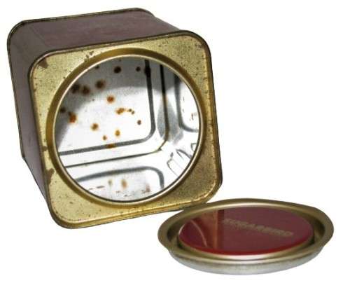 Vintage, Collectible Small Square English Butter Toffee Tin