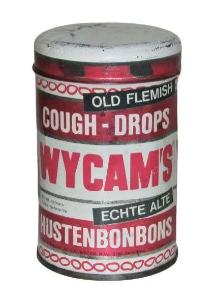 Vintage/Retro, Collectible Wycam`s Cough Drops Tin