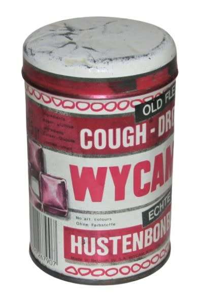 Vintage/Retro, Collectible Wycam`s Cough Drops Tin