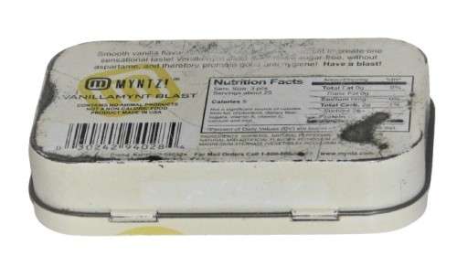 Vintage/Retro, Collectible Pocket Size Myntz! Breathmints Tin