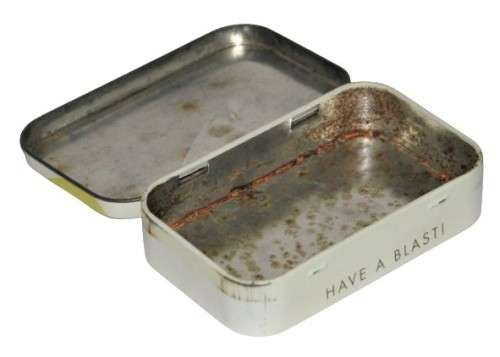 Vintage/Retro, Collectible Pocket Size Myntz! Breathmints Tin