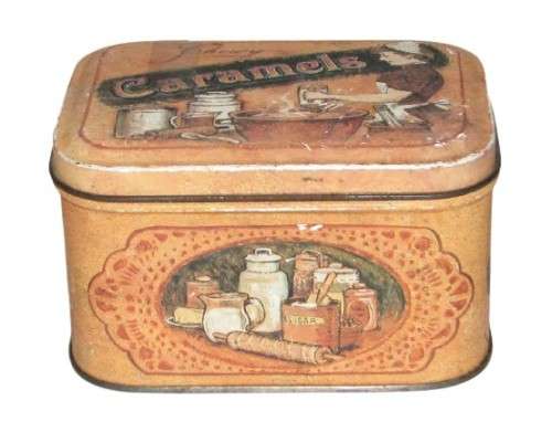 Vintage, Collectible Nostalgia Collection Chewy Caramels Tin