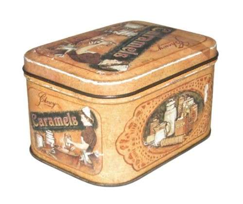 Vintage, Collectible Nostalgia Collection Chewy Caramels Tin