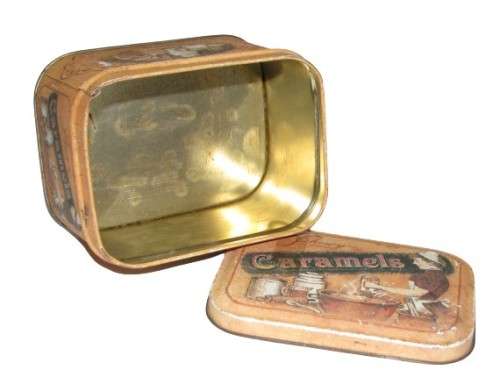 Vintage, Collectible Nostalgia Collection Chewy Caramels Tin